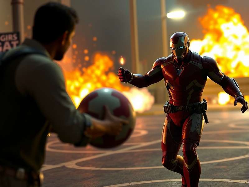 Mumbai Blast Avengers Combat Scene